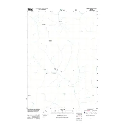 2012 Map of Five Pockets, 2012 Print