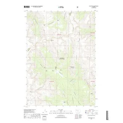 2017 Map of Five Pockets, 2017 Print