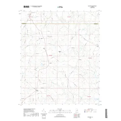 2018 Map of Five Points, 2018 Print