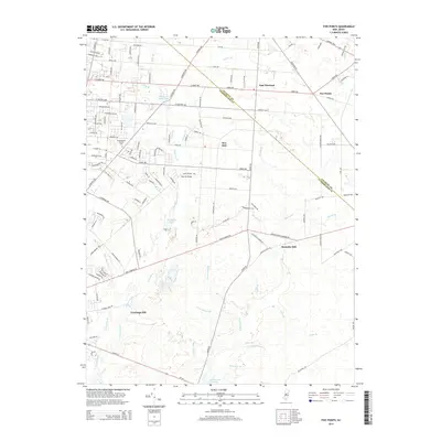 2014 Map of Five Points, 2014 Print