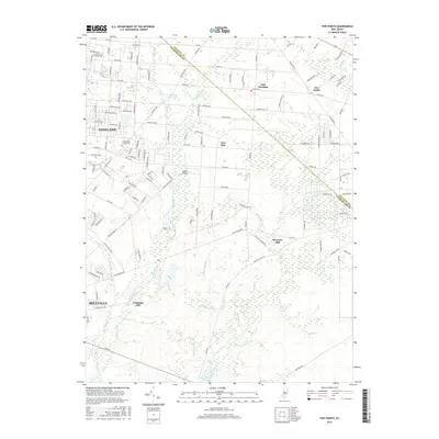 2016 Map of Five Points, 2016 Print