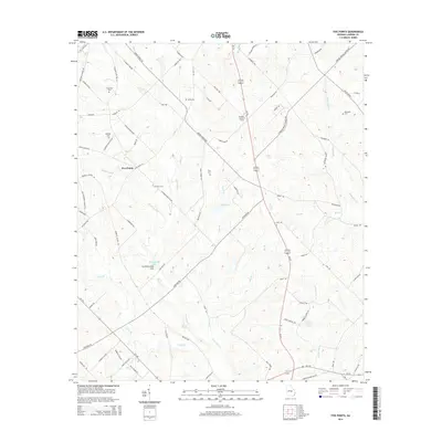 2014 Map of Five Points, 2014 Print