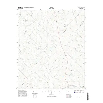 2017 Map of Five Points, 2017 Print
