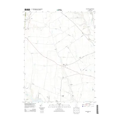 2013 Map of Five Points, 2013 Print