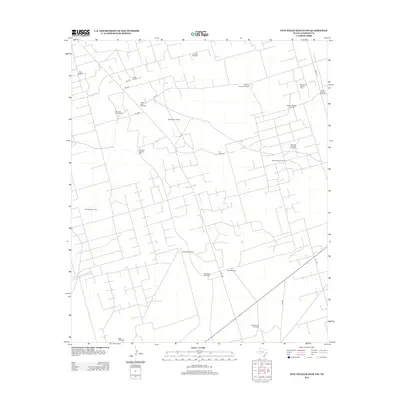 2012 Map of Five Wells Ranch NW, 2012 Print