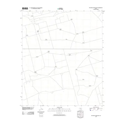 2010 Map of Five Wells Ranch SE, 2010 Print