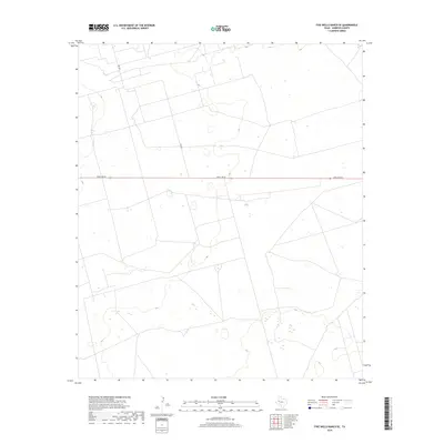 2019 Map of Five Wells Ranch SE, 2019 Print
