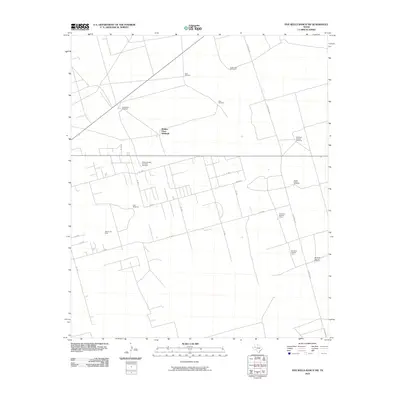2010 Map of Five Wells Ranch SW, 2010 Print