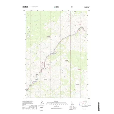 2020 Map of Fivemile Bar, 2020 Print