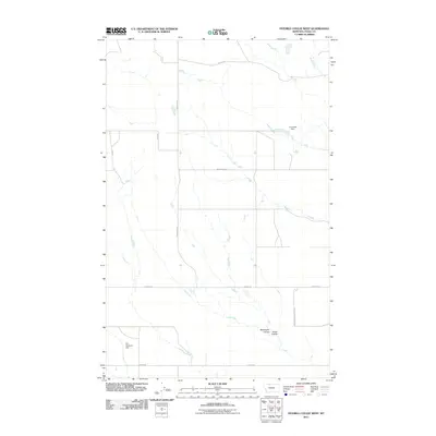 2011 Map of Fivemile Coulee West, 2011 Print