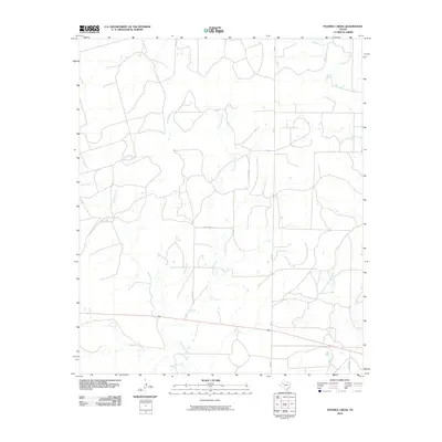 2010 Map of Fivemile Creek, 2010 Print