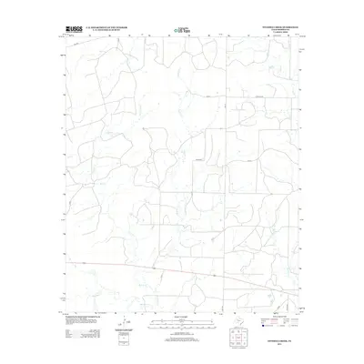 2012 Map of Fivemile Creek, 2012 Print