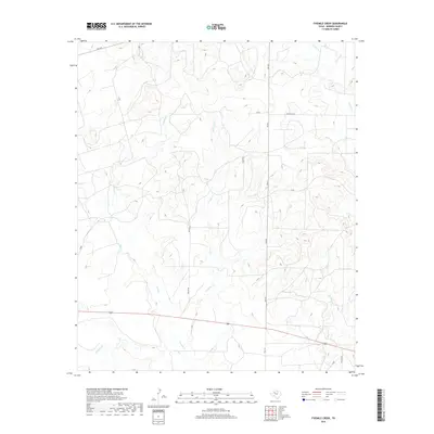 2019 Map of Fivemile Creek, 2019 Print