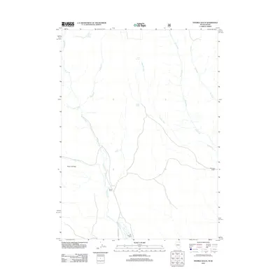 2012 Map of Fivemile Gulch, 2012 Print
