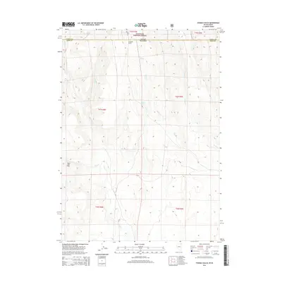 2014 Map of Fivemile Gulch, 2014 Print