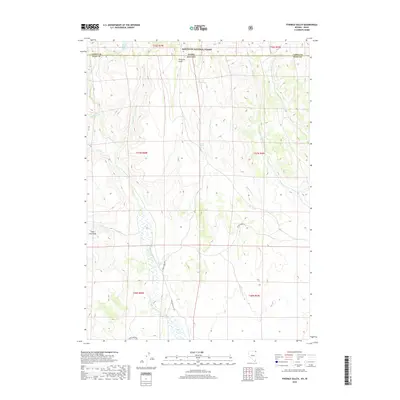2018 Map of Fivemile Gulch, 2018 Print