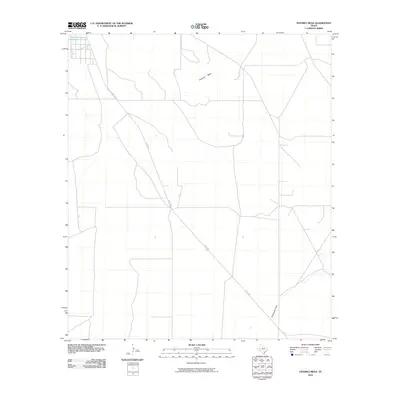 2010 Map of Fivemile Mesa, 2010 Print