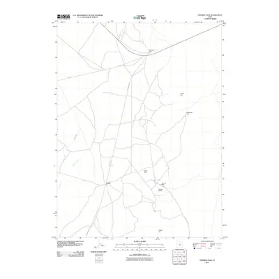2011 Map of Fivemile Pass, 2011 Print