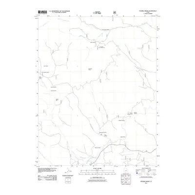 2011 Map of Fivemile Ridge, 2011 Print