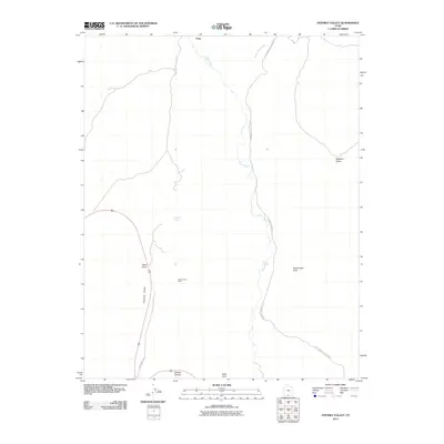 2011 Map of Fivemile Valley, 2011 Print
