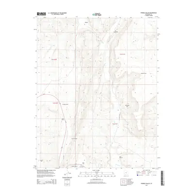 2014 Map of Fivemile Valley, 2014 Print