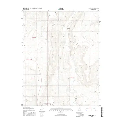2017 Map of Fivemile Valley, 2017 Print