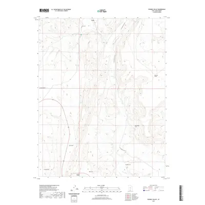 2020 Map of Fivemile Valley, 2020 Print