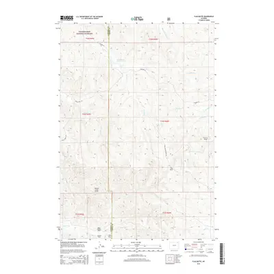 2015 Map of Flag Butte, 2015 Print