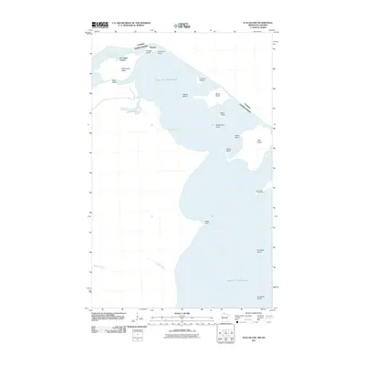 2011 Map of Flag Island, 2011 Print