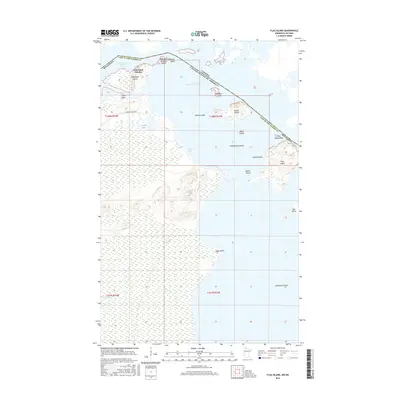 2016 Map of Flag Island, 2016 Print