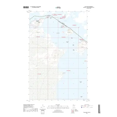 2019 Map of Flag Island, 2019 Print