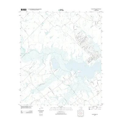 2013 Map of Flag Pond, 2013 Print