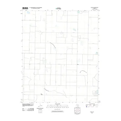 2010 Map of Flagg, 2010 Print