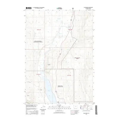 2015 Map of Flagg Ranch, 2015 Print