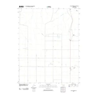 2010 Map of Flagg Springs, 2010 Print