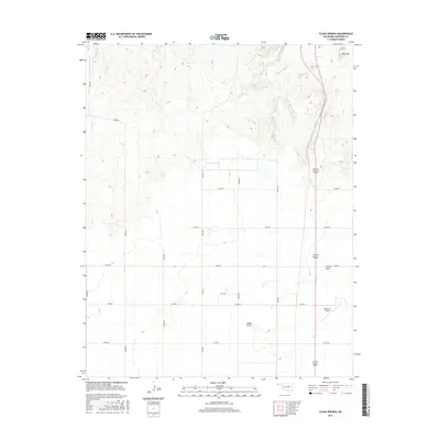 2016 Map of Flagg Springs, 2016 Print