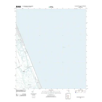 2012 Map of Flagler Beach East, 2012 Print