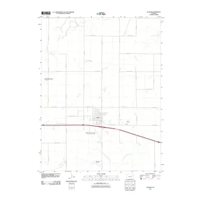 2010 Map of Flagler, 2010 Print
