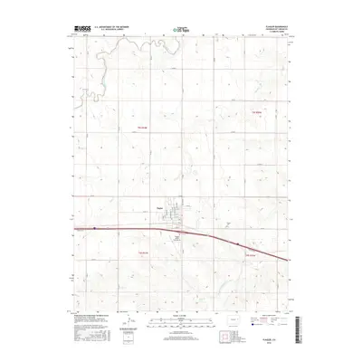 2016 Map of Flagler, 2016 Print