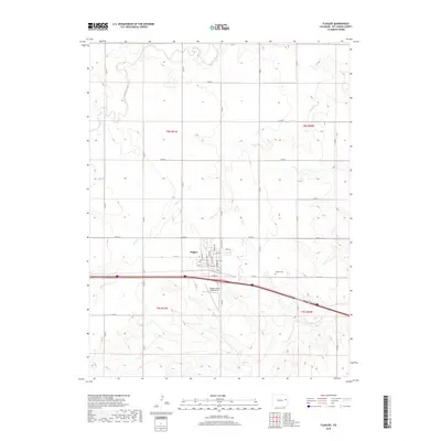 2019 Map of Flagler, 2019 Print