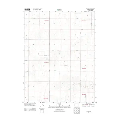2013 Map of Flagler NE, 2013 Print