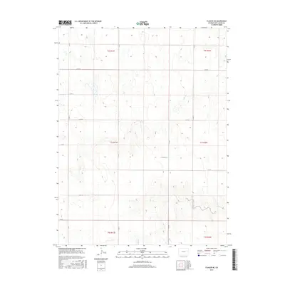 2016 Map of Flagler NE, 2016 Print