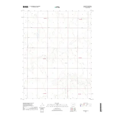 2019 Map of Flagler NE, 2019 Print