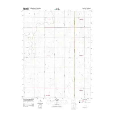 2013 Map of Flagler NW, 2013 Print