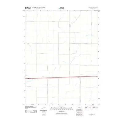 2010 Map of Flagler SW, 2010 Print