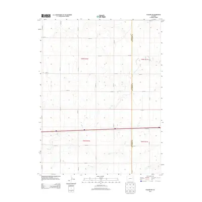 2013 Map of Flagler SW, 2013 Print