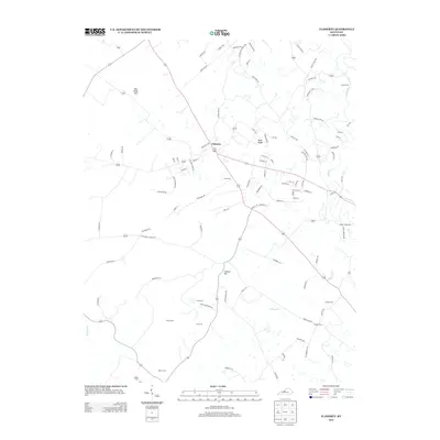 2013 Map of Flaherty, 2013 Print