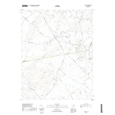 2019 Map of Flaherty, 2019 Print