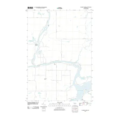 2010 Map of Flambeau Ridge, 2010 Print