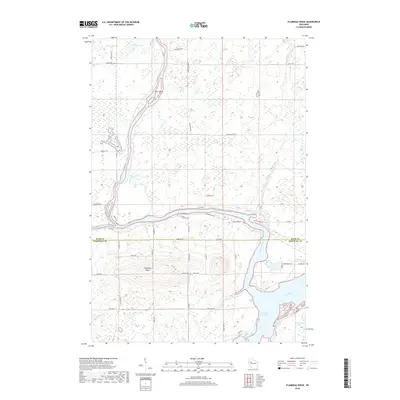 2018 Map of Flambeau Ridge, 2018 Print